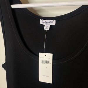 Splendid basic black tank top | M